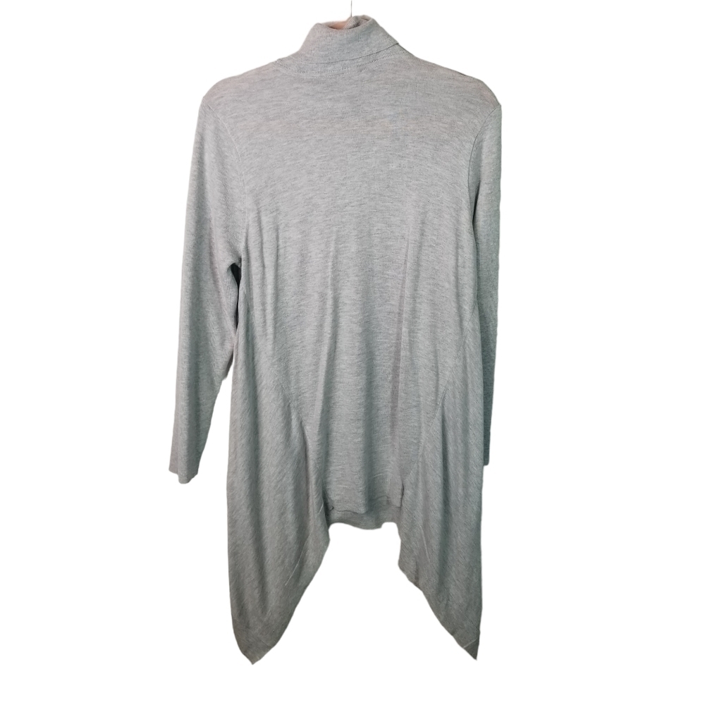 Chicos heathered gray turtleneck sweater - Picture 3 of 7
